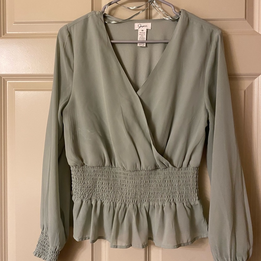 Light Olive green Blouse